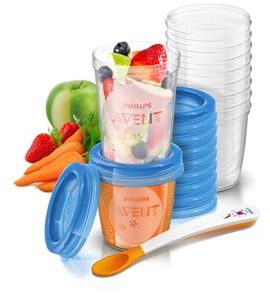PHILIPS AVENT VIA JÍDELNÍ SADA PRO BATOLATA - USKLADNĚNÍ JÍDLA - KRMENÍ