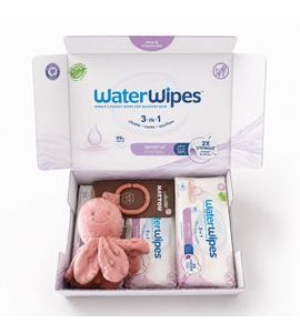 4X WATERWIPES UBROUSKY VLHČENÉ SOOTHING CLEAN 3IN1 60 KS (240 KS) + NATTOU CHOBOTNIČKA ZDARMA - VLHČENÉ UBROUSKY - PŘEBALOVÁNÍ