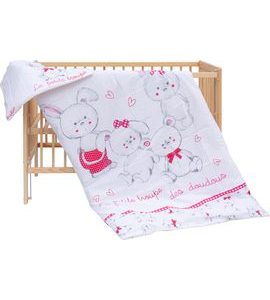 SCARLETT POVLEČENÍ DO POSTÝLKY 2-DÍLNÉ KIMY 135X100 CM - POVLEČENÍ DO POSTÝLKY - SPINKÁNÍ