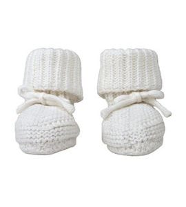 LODGER SLIPPER KNIT CLOUD DANCER 0 - 6 MĚSÍCŮ - BOTIČKY - PRO DĚTI