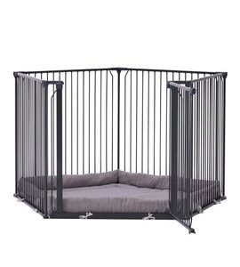 BABY DAN UNIVERZÁLNÍ OHRÁDKA BABYDAN CARL PENTAGON PLAYPEN, ČERNÁ - OHRÁDKY - KOUPÁNÍ A ZDRAVÍ