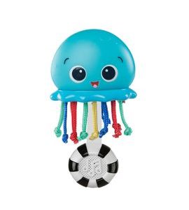 BABY EINSTEIN HRAČKA HUDEBNÍ A SVĚTELNÁ OCEAN GLOW SENSORY SHAKER ™ 0M + - HRAČKY SE ZVUKY - PRO DĚTI