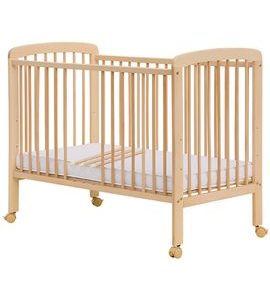 SCARLETT DĚTSKÁ POSTÝLKA SCARLETT MÍŠA - PŘÍRODNÍ (BUK) - VYNDAVACÍ PŘÍČKY - 120 X 60 CM - DŘEVĚNÉ POSTÝLKY - SPINKÁNÍ