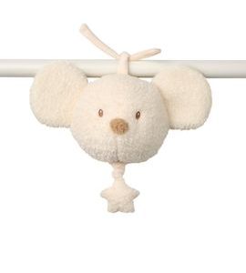 NATTOU HRAČKA HUDEBNÍ TEDDY MEDVÍDEK 16 CM, 0M+ - HRAČKY K ZAVĚŠENÍ - PRO DĚTI