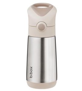 B.BOX TERMOSKA NA PITÍ S BRČKEM 350 ML - BÉŽOVÁ - TERMOOBALY A TERMOSKY - KRMENÍ