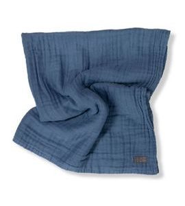 VINTER & BLOOM DEKA LAYERED MUSLIN ORGANIC STORM BLUE - DĚTSKÉ DEKY PRO MIMINKA - SPINKÁNÍ