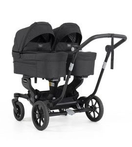 EMMALJUNGA SET NXT TWIN 2022 BLACK/LOUNGE BLACK - KOČÁRKY PRO DVOJČATA - KOČÁRKY A PŘÍSLUŠENSTVÍ