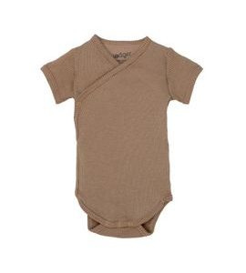 LODGER ROMPER SHORT SLEEVES CIUMBELLE BEIGE VEL. 56 - BODY - PRO DĚTI