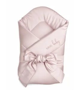 ENIE BABY ZAVINOVAČKA 80X80CM RŮŽOVÁ BAVLNĚNÝ SATÉN - ZAVINOVAČKY - SPINKÁNÍ