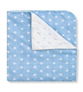 INTERBABY DEKA HVĚZDIČKY 80X110 CM - DĚTSKÉ DEKY PRO MIMINKA - SPINKÁNÍ