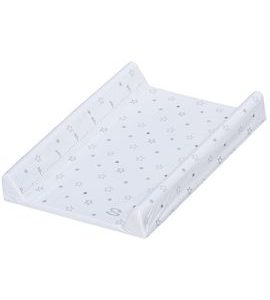 SCARLETT PŘEBALOVACÍ PODLOŽKA MĚKKÁ HVĚZDIČKA 70X50CM BÍLÁ - PŘEBALOVACÍ PODLOŽKY - PŘEBALOVÁNÍ
