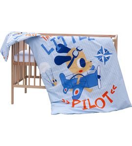 SCARLETT DĚTSKÁ POSTÝLKA S KOMPLETNÍ VÝBAVOU SCARLETT 120 X 60 CM - NARY - DŘEVĚNÉ POSTÝLKY - SPINKÁNÍ