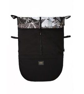 JARNÍ/PODZIMNÍ NEPADACÍ DEKA ZIBIE BLACK + BLOOMORA - NÁNOŽNÍKY - KOČÁRKY A PŘÍSLUŠENSTVÍ
