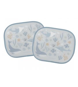 LITTLE DUTCH SLUNEČNÍ CLONA OCEAN DREAMS BLUE - SLUNEČNÍ ROLETY A CLONY - AUTOSEDAČKY A PŘÍSLUŠENSTVÍ