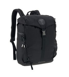 LÄSSIG FAMILY GREEN LABEL OUTDOOR BACKPACK BLACK - PŘEBALOVACÍ BATOHY - KOČÁRKY A PŘÍSLUŠENSTVÍ