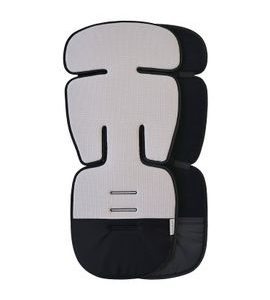 PINKIE PODLOŽKA DO KOČÁRKU LABEL GREY/BLACK - PODLOŽKY DO KOČÁRKU - KOČÁRKY A PŘÍSLUŠENSTVÍ