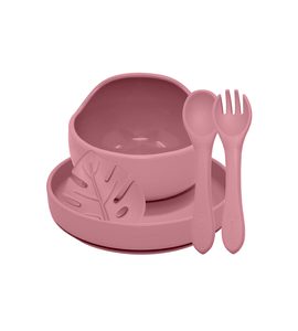 PETITE&MARS SET JÍDELNÍ SILIKONOVÝ TAKE&MATCH 4KS 6M+ - VÝHODNÉ SADY - KRMENÍ