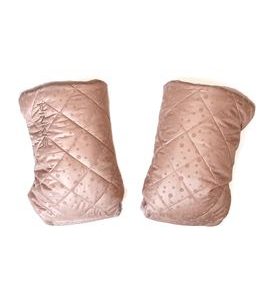 RUKAVICE NA KOČÁREK SOFT PINK DOTS - RUKÁVNÍKY NA KOČÁREK - KOČÁRKY A PŘÍSLUŠENSTVÍ