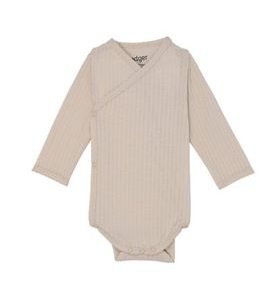 LODGER ROMPER LS SEERSUCKER BIRCH 56 - BODY - PRO DĚTI