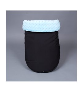 NÁNOŽNÍK ČERNÝ + SVĚTLÁ MODRÁ - NÁNOŽNÍKY - KOČÁRKY A PŘÍSLUŠENSTVÍ