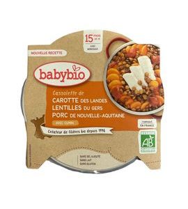 BABYBIO VEPŘOVÉ MASO S ČOČKOU 260 G - MASO/ZELENINA - KRMENÍ