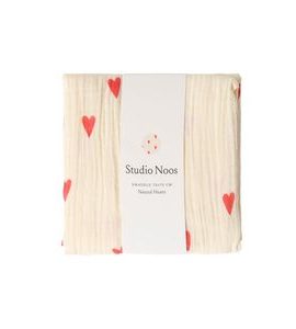 STUDIO NOOS ZAVINOVAČKA PRINT MEDIUM BEIGE HEARTS - ZAVINOVAČKY - SPINKÁNÍ