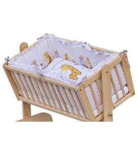 SCARLETT SOUPRAVA DO KOLÉBKY NEBULA BÉŽOVÁ - POVLEČENÍ DO POSTÝLKY - SPINKÁNÍ