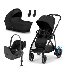 CYBEX E-GAZELLE S 2025 + GAZELLE S COT + CLOUD T I-SIZE + BASE T + ADAPTÉRY - TROJKOMBINACE - KOČÁRKY A PŘÍSLUŠENSTVÍ