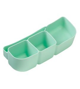 B.BOX SILIKONOVÝ BENTO ORGANIZÉR DO VELKÉHO BOXU - ZELENÝ - KRABIČKY NA SVAČINU - KRMENÍ