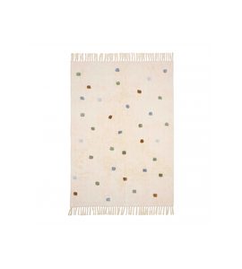 LITTLE DUTCH KOBEREC PUNTÍKY BLUE 120X170 CM - HRACÍ PODLOŽKY NA ZEM - SPINKÁNÍ