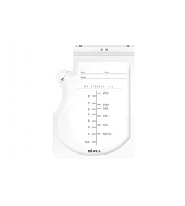 BEABA SÁČKY NA MATEŘSKÉ MLÉKO 250 ML 50 KS - DÁVKOVAČE SUŠENÉHO MLÉKA - KRMENÍ