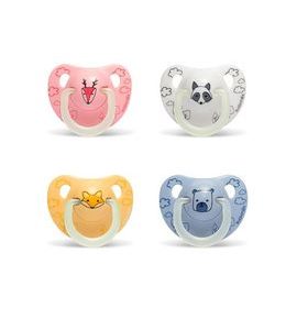 SUAVINEX ŠIDÍTKO DEN&AMP;NOC ANATOMICKÉ SILIKON 0 - ŠIDÍTKA A DOPLŇKY - KRMENÍ