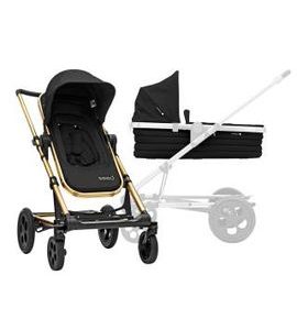 BAZAR BRITAX RÖMER SEED PAPILIO SET / RÁM ROSE GOLD - (BLACK/BLACK) - BAZAR - OUTLET