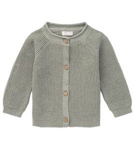 NOPPIES CARDIGAN HAILUN MINERAL GREY - KABÁTKY, MIKINKY - PRO DĚTI