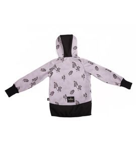 EMITEX DĚTSKÁ SOFT BUNDA GREY BLOOMS - KABÁTKY, MIKINKY - PRO DĚTI