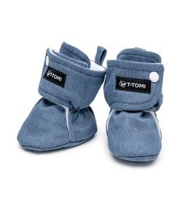 T-TOMI CAPÁČKY DENIM - KOJENECKÉ CAPÁČKY - PRO DĚTI