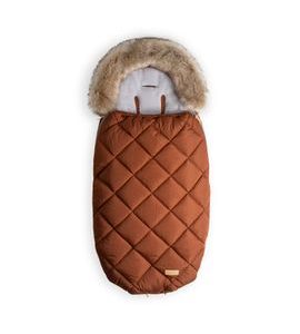 BEZTROSKA FUSAK-KOŽEŠINA 110 CM, CINNAMON (5-36M)/L - FUSAKY DO KOČÁRKU - KOČÁRKY A PŘÍSLUŠENSTVÍ