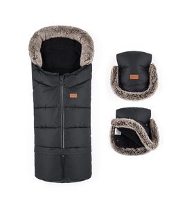 PETITE&MARS SET ZIMNÍ FUSAK ARCTIC 4V1 + RUKAVICE NA KOČÁREK - FUSAKY DO KOČÁRKU - KOČÁRKY A PŘÍSLUŠENSTVÍ