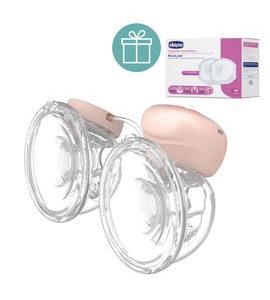BABYONO ODSÁVAČKA MATEŘSKÉHO MLÉKA DUO ELEKTRICKÁ DOUBLE TWINNY + CHICCO VLOŽKY DO PODPRSENKY 30KS - ODSÁVAČKY MATEŘSKÉHO MLÉKA - KRMENÍ