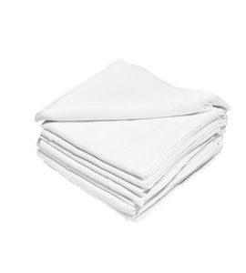 JASMINE BAVLNĚNÉ TETRA PLENY 70X80 CM BÍLÉ 10KS 140G/M2 - LÁTKOVÉ PLENY SKLÁDANÉ - PŘEBALOVÁNÍ