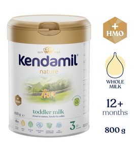KENDAMIL NATURE 3 HMO+ 800 G - KOJENECKÁ MLÉKA - KRMENÍ