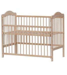 SCARLETT DĚTSKÁ POSTÝLKA SCARLETT ALEK - ECO PŘÍRODNÍ (BOROVICE) - STAHOVACÍ BOČNICE - 120 X 60 CM - DŘEVĚNÉ POSTÝLKY - SPINKÁNÍ