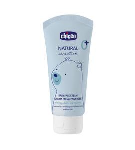 CHICCO KRÉM NA DĚTSKOU TVÁŘ NATURAL SENSATION S BAMBUCKÝM MÁSLEM A VITAMINEM E 50ML, 0M+ - ŠAMPONY A KOSMETIKA - KOUPÁNÍ A ZDRAVÍ