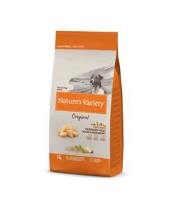 NATURE'S VARIETY ORIGINAL PRO MALÉ PSY S KUŘECÍM 7KG - GRANULE PRO PSY - CHOVATELSKÉ POTŘEBY MALVÍKZOO