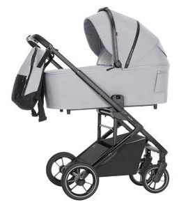 CARRELLO ALFA 2V1 2023 FEATHER GREY - DVOJKOMBINACE - KOČÁRKY A PŘÍSLUŠENSTVÍ