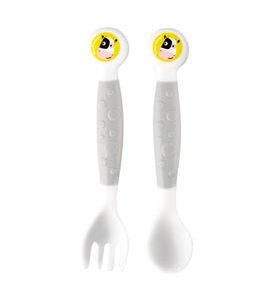 CANPOL BABIES FLEXIBILNÍ PŘÍBOR KRAVIČKA - LŽIČKY A PŘÍBORY - KRMENÍ