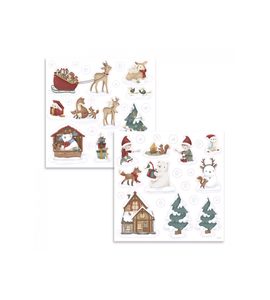 LITTLE DUTCH SAMOLEPKY NA OKNO VÁNOCE - DEKORACE A POLIČKY - SPINKÁNÍ