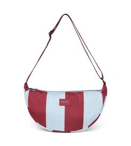 STUDIO NOOS BOLD STRIPE ADULT FANNY KABELKA BORDEAUX LIGNT BLUE - LEDVINKY - KOČÁRKY A PŘÍSLUŠENSTVÍ
