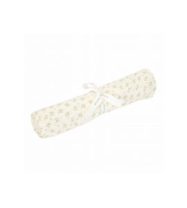 LITTLE DUTCH PLENA ZAVINOVACÍ 120X120 CM BLUEBERRY LEAVES - ZAVINOVACÍ PLENY / OSUŠKY VELKÉ - PŘEBALOVÁNÍ