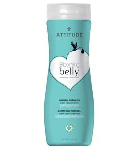 ATTITUDE PŘÍRODNÍ ŠAMPÓN BLOOMING BELLY NEJEN PRO TĚHOTNÉ S ARGANEM 473 ML - KOSMETIKA V TĚHOTENSTVÍ - PRO MAMINKY